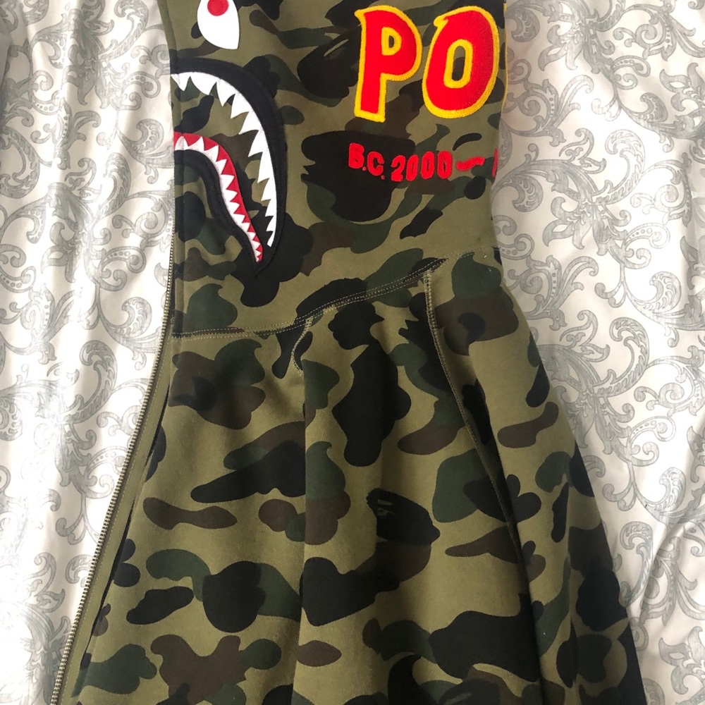 Bape OG Shark Camo Hoodie